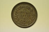 World Coins - Mexico; Centavo 1891-Mo