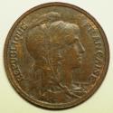 World Coins - France Centime 1911  AU