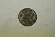 World Coins - Denmark; Silver Skilling 1722 CW