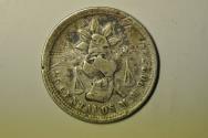 World Coins - Mexico; Silver 25 Centavos 1879 Mo M  Scarce Date !