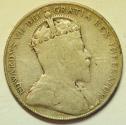 World Coins - Canada Newfoundland Silver 50 Cents 1908