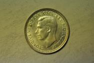 World Coins - Australia; Silver 3 Pence 1943-D  UNC