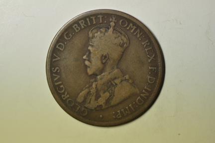 World Coins - Australia; 1/2 Penny 1913 (L)