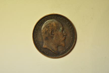 World Coins - Great Britain; Farthing 1902