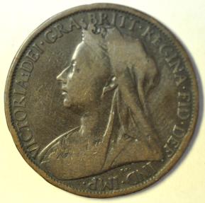 World Coins - Great Britain; Penny 1901