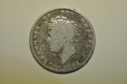 World Coins - Great Britain; Silver Shilling 1826
