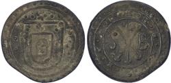 World Coins - PORTUGUESE INDIA, MALACCA, SEBASTIÃO I (1557-1578), TIN BASTARDO