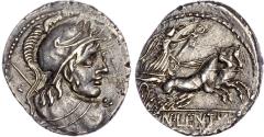 Ancient Coins - Cn. Lentulus Clodianus silver Denarius