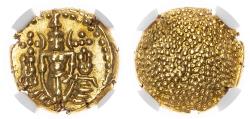 World Coins - India, EIC, Madras Presidency, gold Pagoda – MS 62