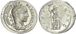 Ancient Coins - Severus Alexander Silver Denarius