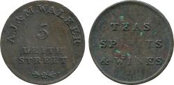 World Coins - SCOTLAND, EDINBURGH, WINE DEALER, FARTHING TOKEN, C.1780