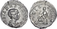 Ancient Coins - Julia Maesa (Grandmother of Elagabalus) Silver Denarius