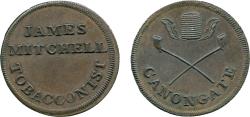 World Coins - SCOTLAND, EDINBURGH, FARTHING TOKEN, C.1780