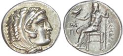 Ancient Coins - Kingdom of Macedon, Alexander the Great, Silver Drachm