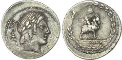 Ancient Coins - Mn. Fonteius, Silver Denarius