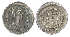 Ancient Coins - LEO I, SILVER SILIQUA