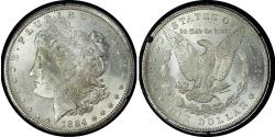 World Coins - USA, silver Morgan Dollar, 1884, Carson City – GSA