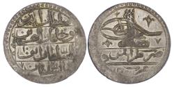 World Coins - OTTOMAN EMPIRE, SELIM III (1203-1222 AH / 1789-1807 AD), LIBYA, SILVER YÜZLÜK – RARE
