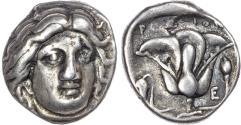 Ancient Coins - Islands off Caria, Rhodes silver Didrachm