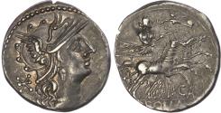 Ancient Coins - Roman Republic, Lanarius, Silver Denarius