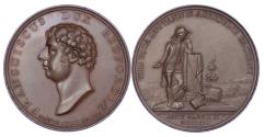 World Coins - GEORGE III, DUKE OF BEDFORD MEMORIAL 1802, COPPER MEDAL