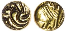 World Coins - India, Western Gangas, Anonymous, gold Fanam