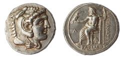 Ancient Coins - ALEXANDER THE GREAT, POSTHUMOUS SILVER TETRADRACHM