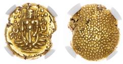 World Coins - India, EIC, Madras Presidency, gold Pagoda – AU 58