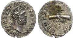 Ancient Coins - Clodius Albinus, Silver Denarius