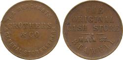 World Coins - AUSTRALIA, TEA MERCHANTS, HALFPENNY TOKEN, C.1862