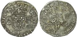 World Coins - France, Henry II (1547-1559), silver Douzain aux Croissants