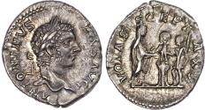 Ancient Coins - Caracalla silver Denarius