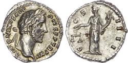Ancient Coins - Antoninus Pius silver Denarius