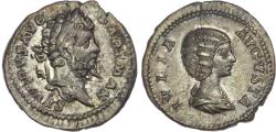 Ancient Coins - Septimius Severus, Silver Denarius