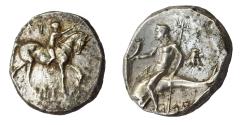 Ancient Coins - TARENTUM, SILVER NOMOS