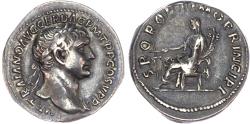 Ancient Coins - Trajan Silver Denarius