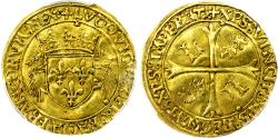 World Coins - France, Louis XII (1498-1514), gold Écu d’or aux porcs-épics – AU 53