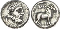 Ancient Coins - Macedom, Amyntas III, Silver Stater