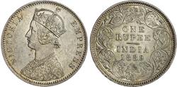 World Coins - India, EIC, Victoria, silver Rupee, 1889