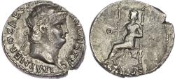 Ancient Coins - Nero silver Denarius