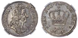 World Coins - Denmark, Christian V (1670–1699), silver Krone