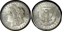World Coins - USA, silver Morgan Dollar, 1884, Carson City – GSA Hoard