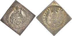 World Coins - Austria, Salzburg, Wolf Dietrich von Raitenau (1587-1612), silver Half Taler Klippe