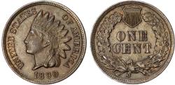 World Coins - USA, Indian Head bronze Cent, 1890