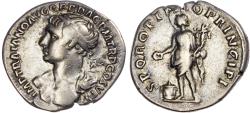 Ancient Coins - Trajan silver Denarius