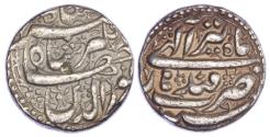 World Coins - INDIA, MUGHAL EMPIRE, JAHANGIR (1605-1628 AD), SILVER RUPEE