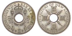World Coins - NEW GUINEA, GEORGE V (1910-1936), COPPER-NICKEL HALFPENNY, 1929
