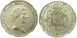 World Coins - Sweden, Karl XIV Johan (1818-1844), silver Riksdaler Specie AU 58 – ex. Bruun