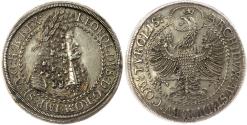 World Coins - Austria, Holy Roman Empire, Leopold I, silver Double Taler, no date