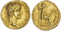 Ancient Coins - Tiberius gold Aureus